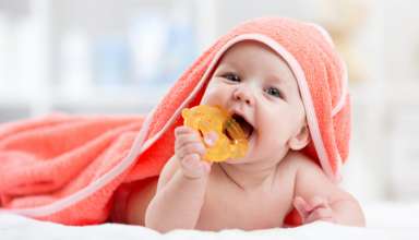 Consejos para aliviar el dolor de encías de tu bebé