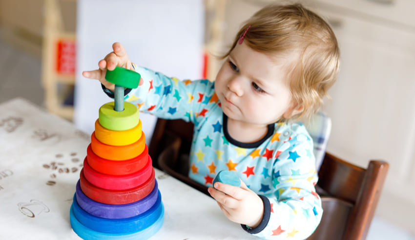 5 ejercicios para enseñar los colores a tu bebé