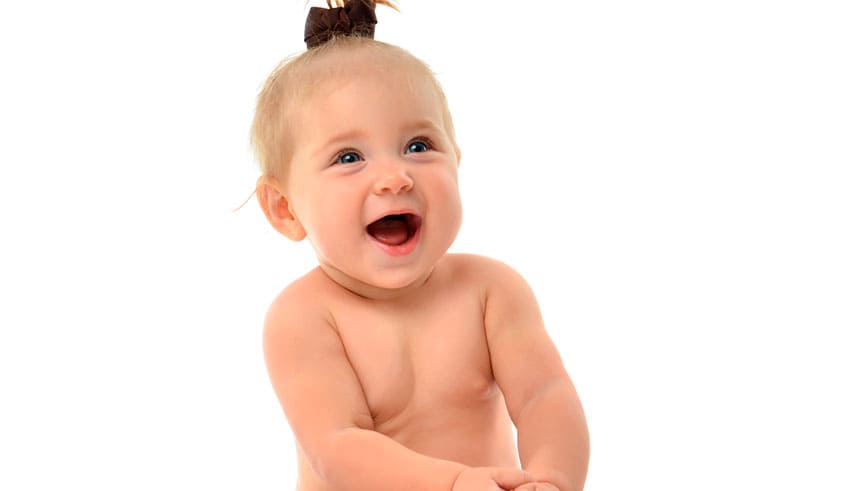 9. Pechos hinchados en una niña recién nacida… ¡o en un niño!