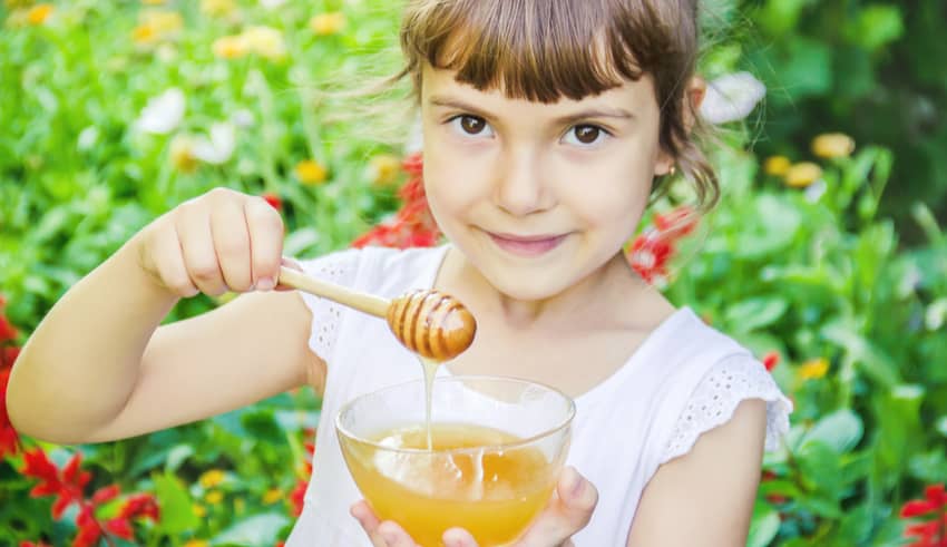 La miel en la alimentación de los niños