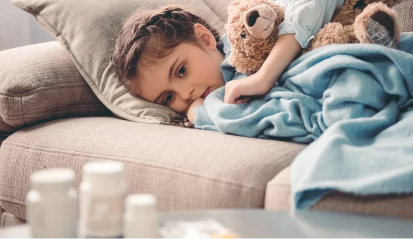 Enfermedades respiratorias infantiles parecidas a un resfriado, pero más peligrosas