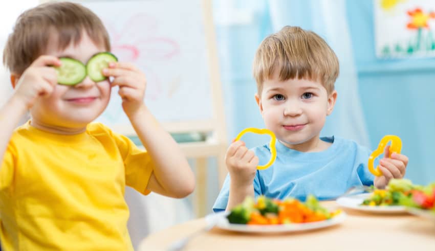 Alimentación recomendada en niños para un desarrollo adecuado